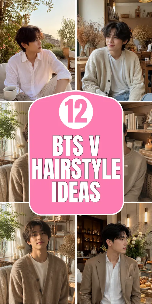 BTS V Hairstyle