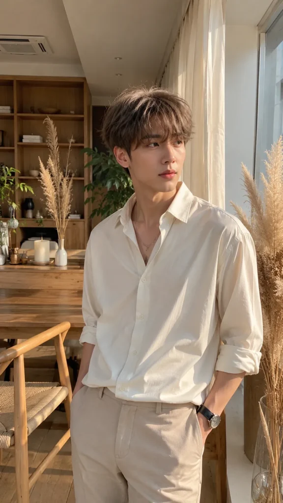 BTS V Hairstyle