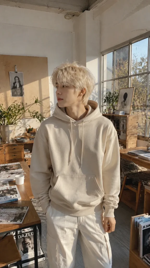 BTS V Hairstyle