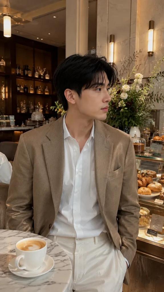 BTS V Hairstyle