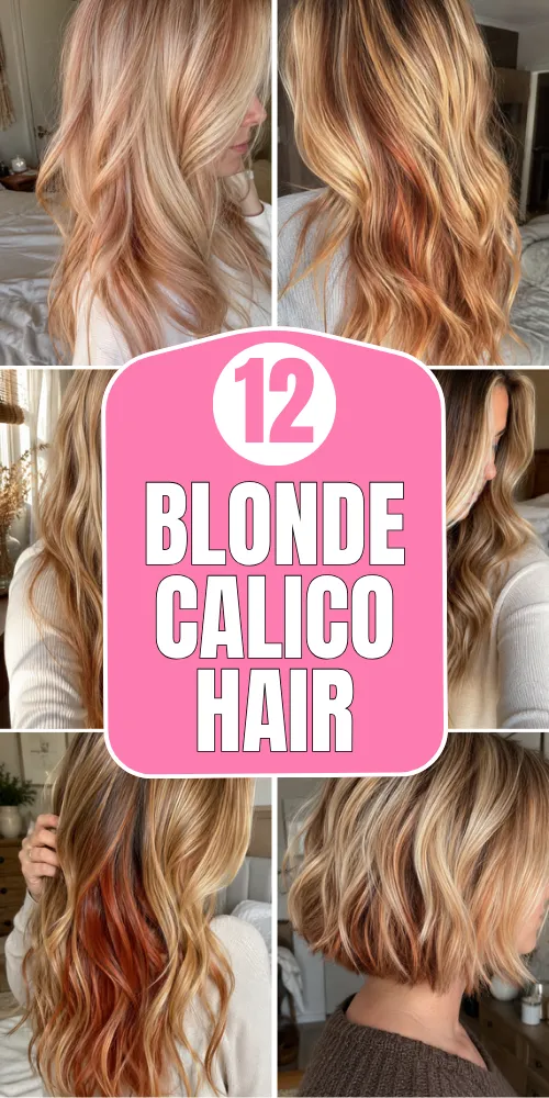 Blonde Calico Hair Ideas