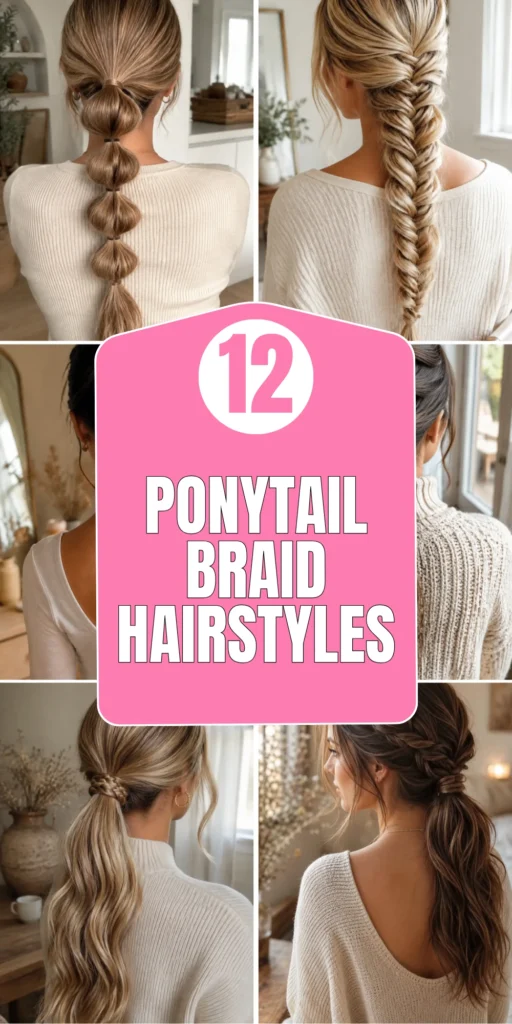 Ponytail Braid Hairstyles