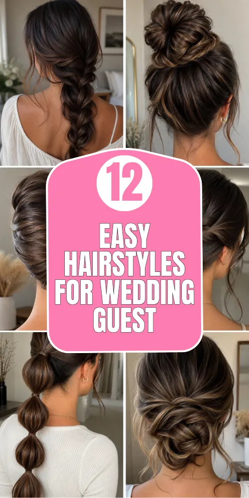 Easy Hairstyles for Wedding Guest