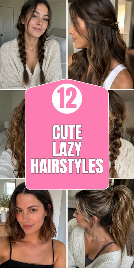 Cute Lazy Hairstyles