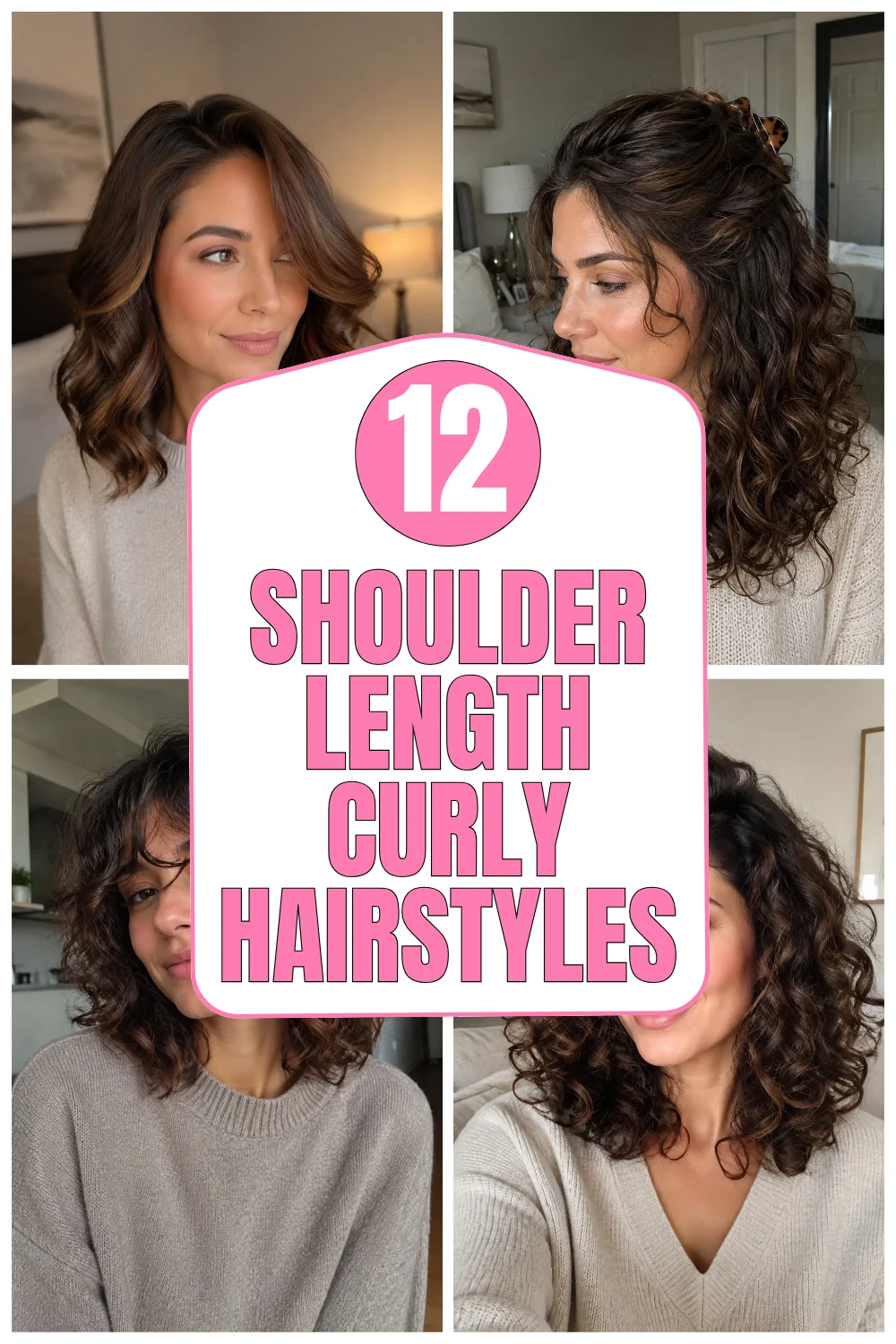Shoulder Length Curly Hairstyles