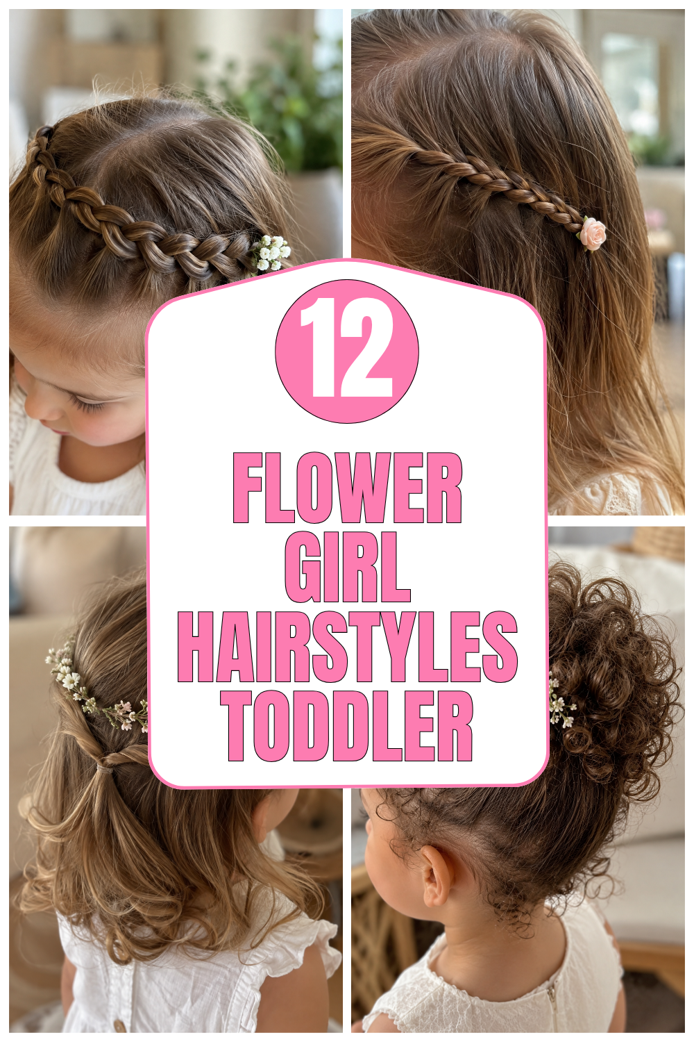Flower Girl Hairstyles for Toddlers