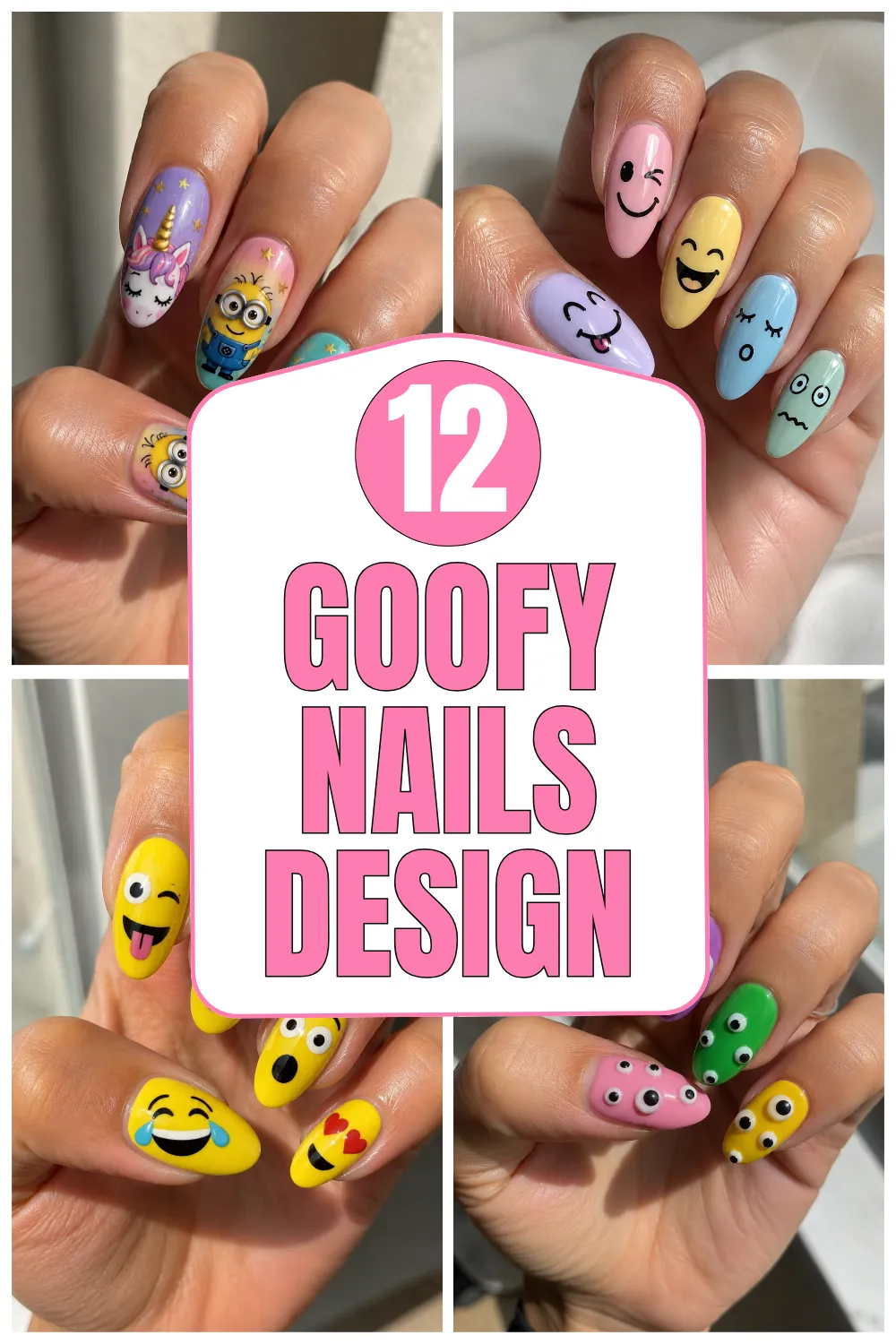 Goofy Nails Design Ideas