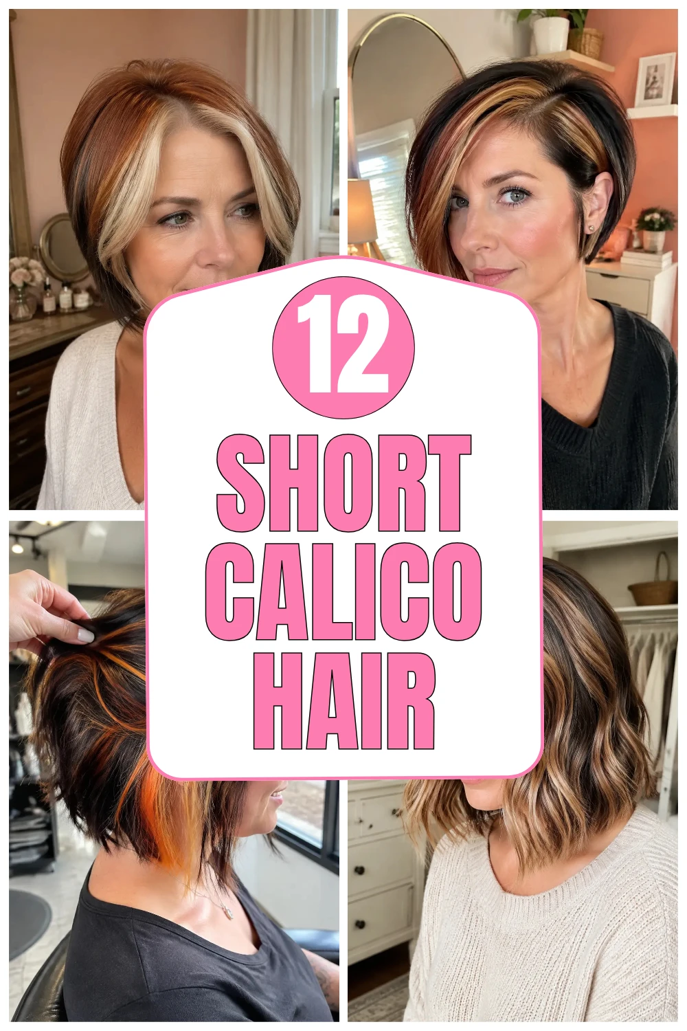 Short Calico Hair Ideas