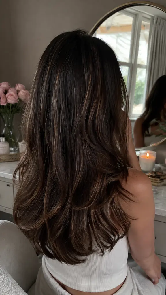 12 Trendy Hair Colors idea 1 expensive brunette with fine caramel ribbons
