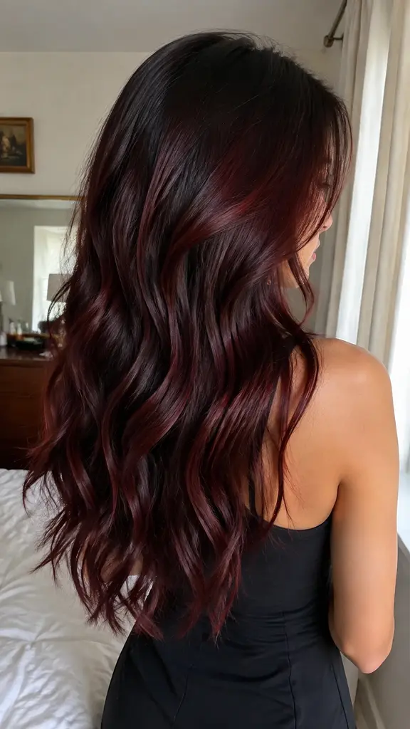 12 Trendy Hair Colors idea 3 deep cherry cola brunette hair