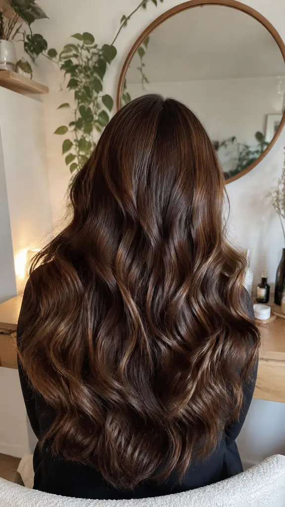 12 Trendy Hair Colors idea 6 cinnamon brunette waves