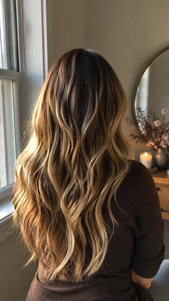 12 Trendy Hair Colors idea 8 sunlit bronde with beige-gold ribbons