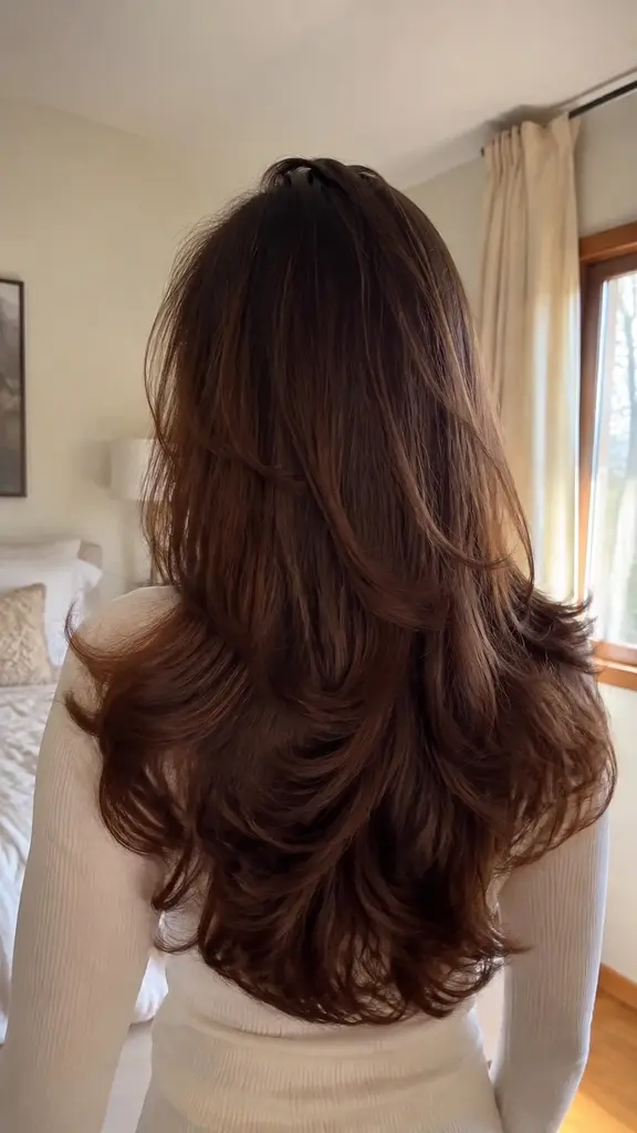 12 Glamour Hair idea 10 luxurious long bouncy layers