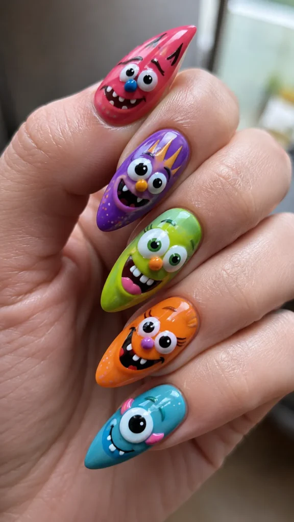 Goofy Nails Design Ideas