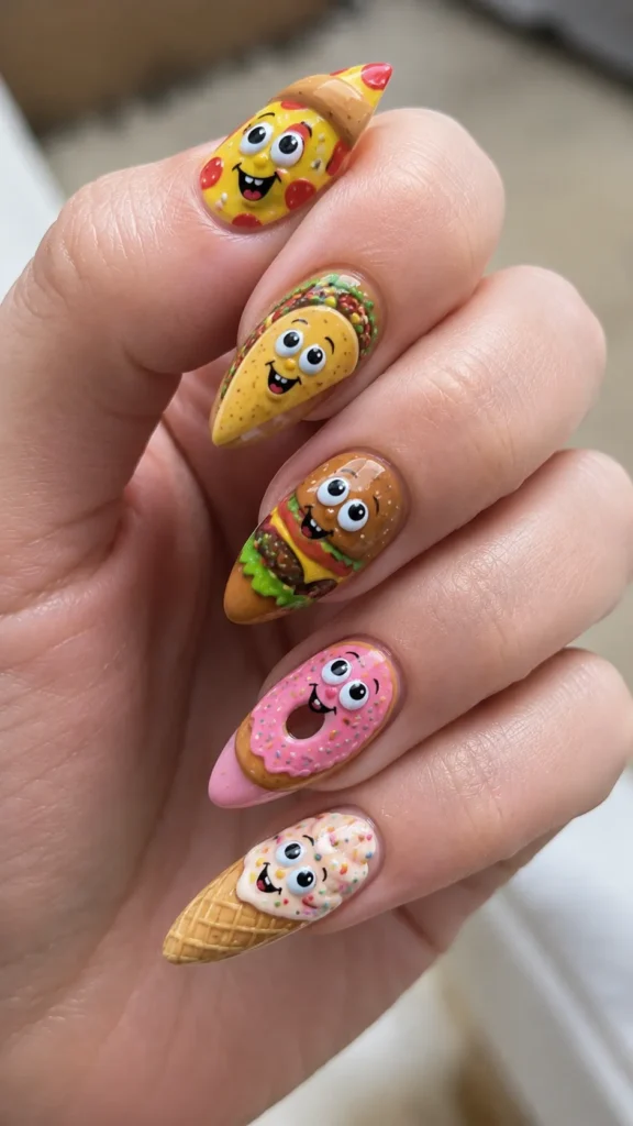 Goofy Nails Design Ideas