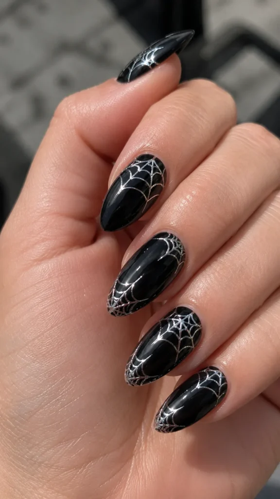 Spiderman Nails Designs