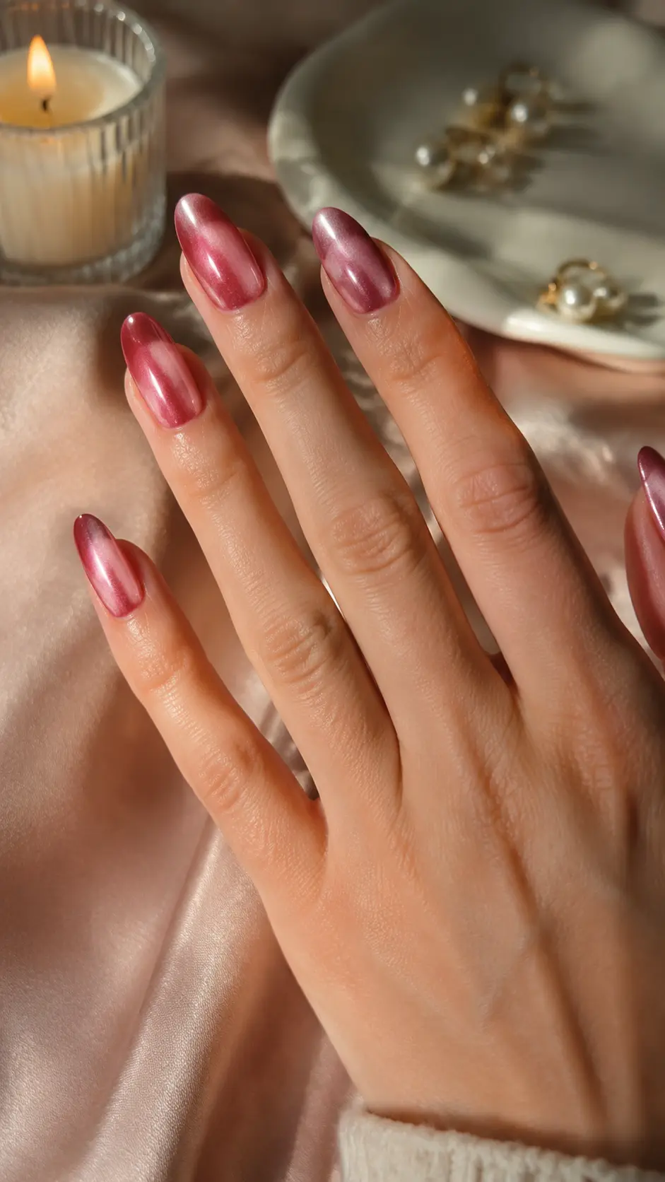 Cute Pink Birthday Nails