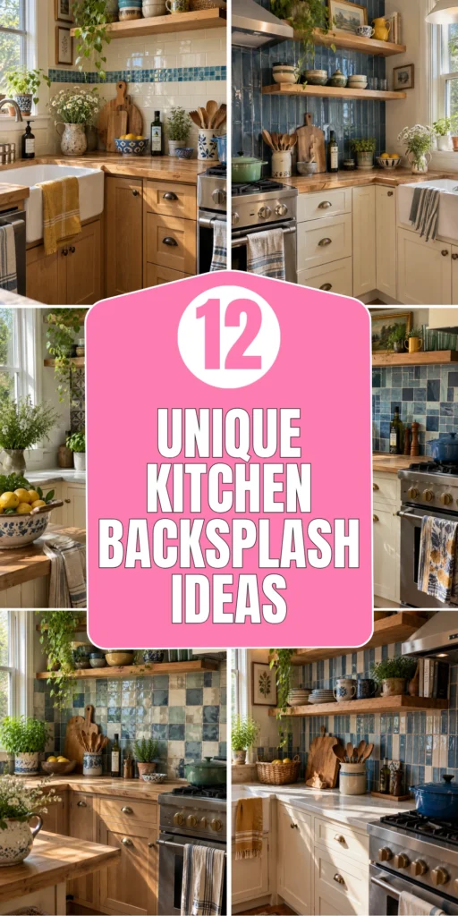 Unique Kitchen Backsplash Ideas