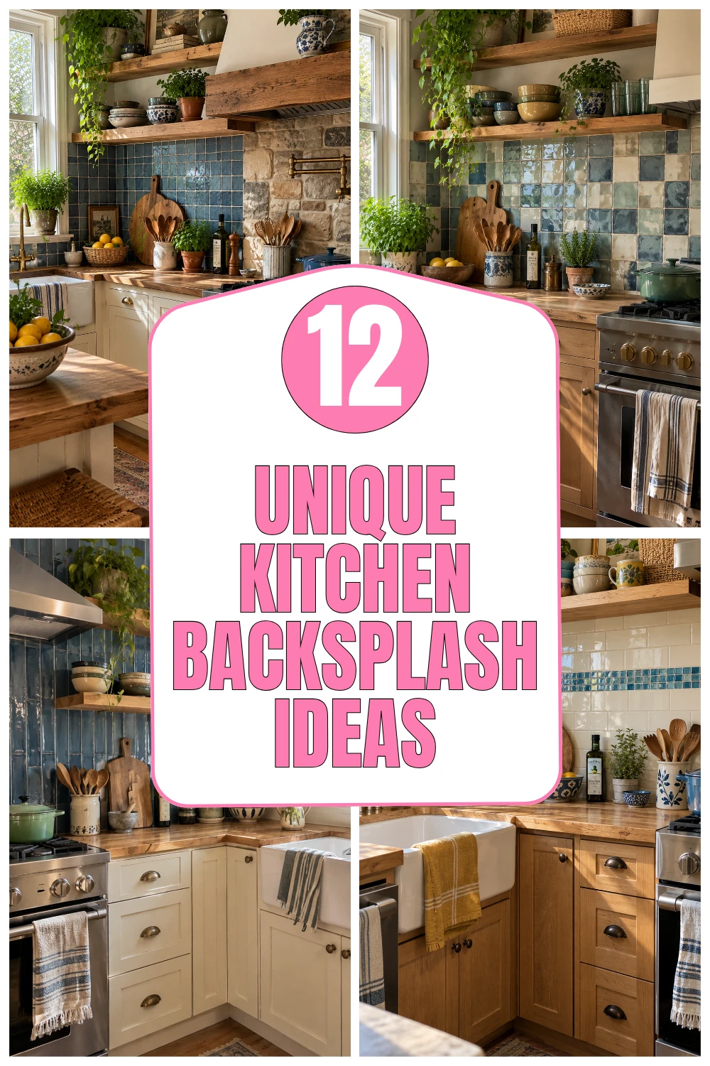 Unique Kitchen Backsplash Ideas