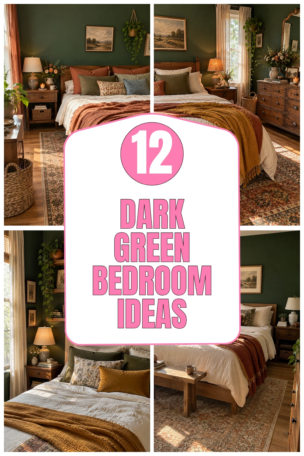 Dark Green Bedroom Ideas