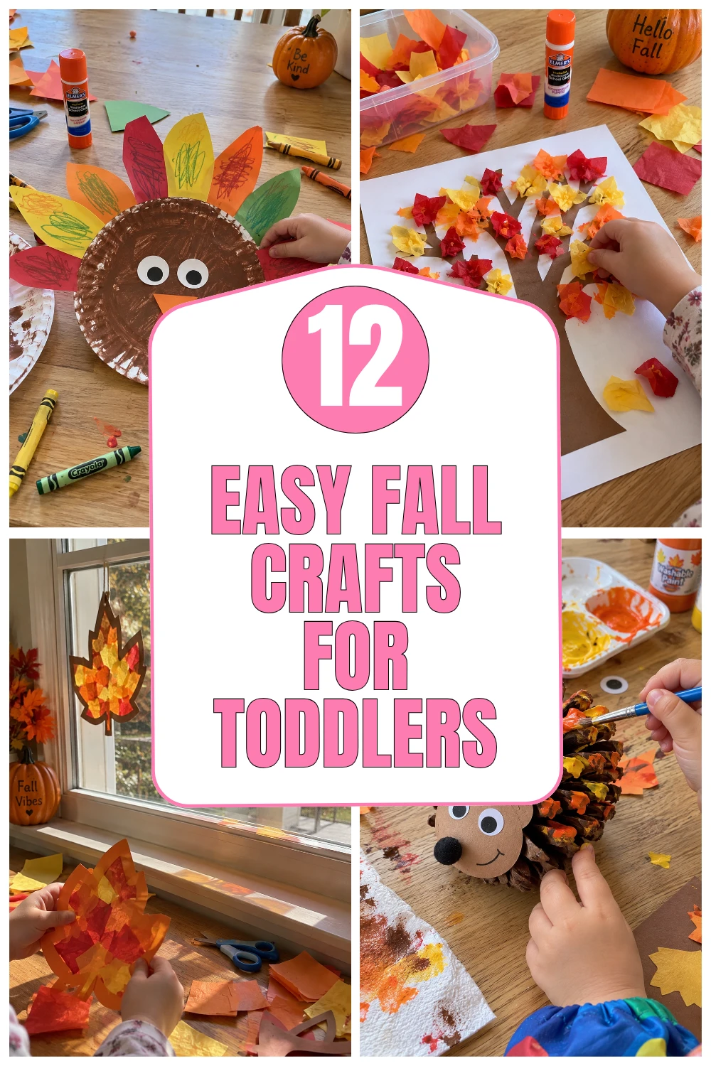 easy fall crafts for toddlers