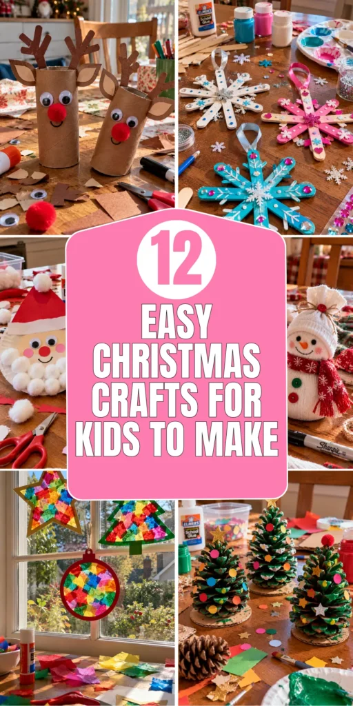 Easy Christmas Crafts for Kids to Make
