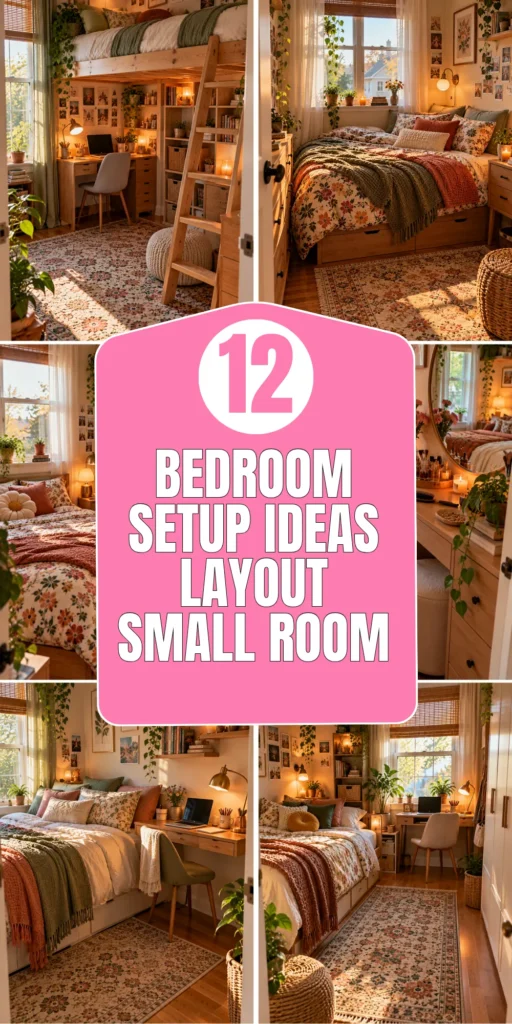 Bedroom Setup Ideas Layout Small Room