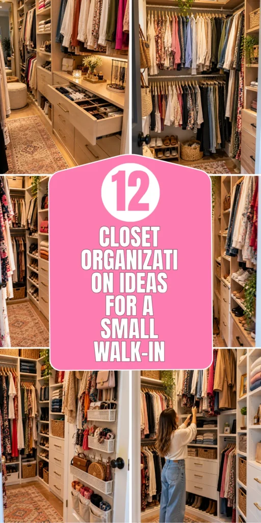 Closet Organization Ideas for a Small Walk-In