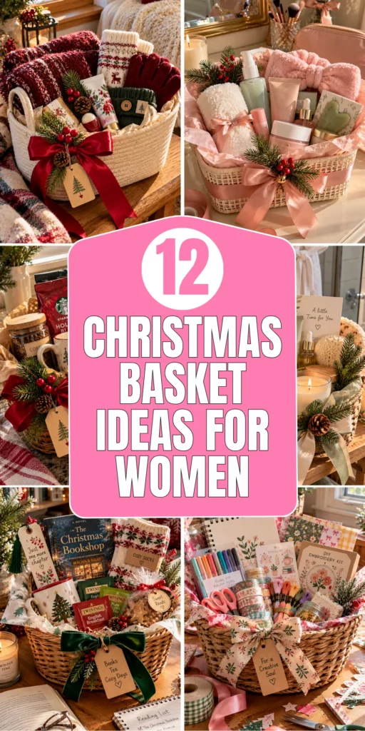 Christmas Basket Ideas for Women