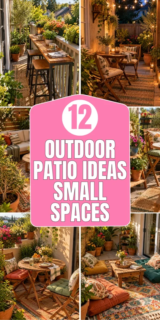 Outdoor Patio Ideas for Small Spaces