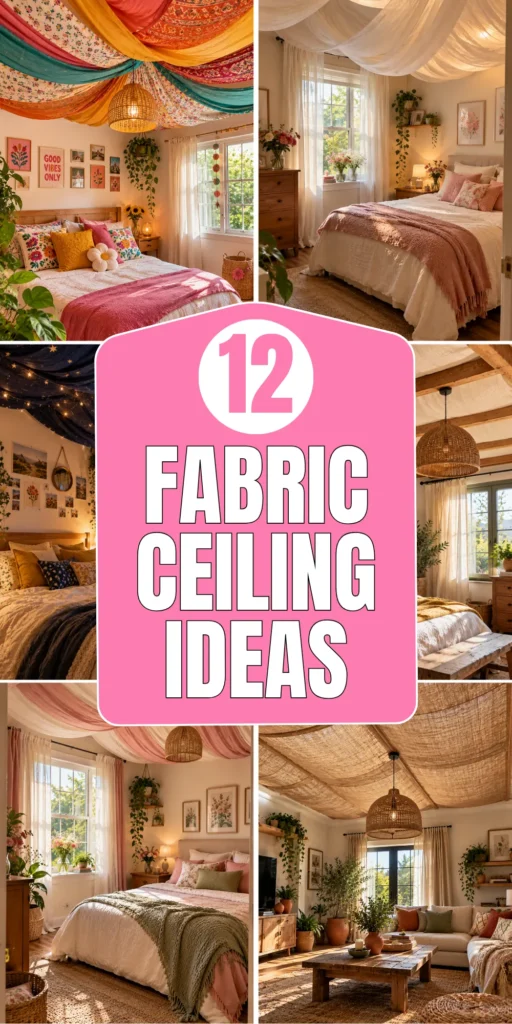 Fabric Ceiling Ideas