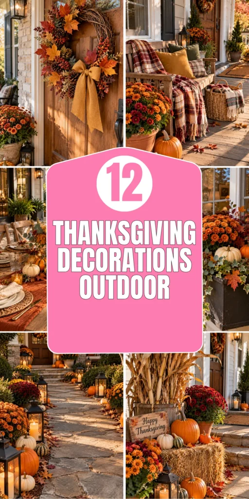 thanksgiving decorations outdoor
