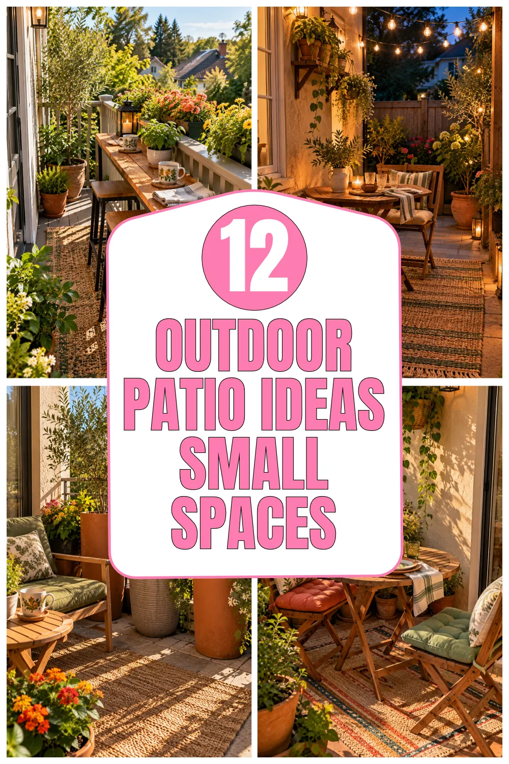 Outdoor Patio Ideas for Small Spaces