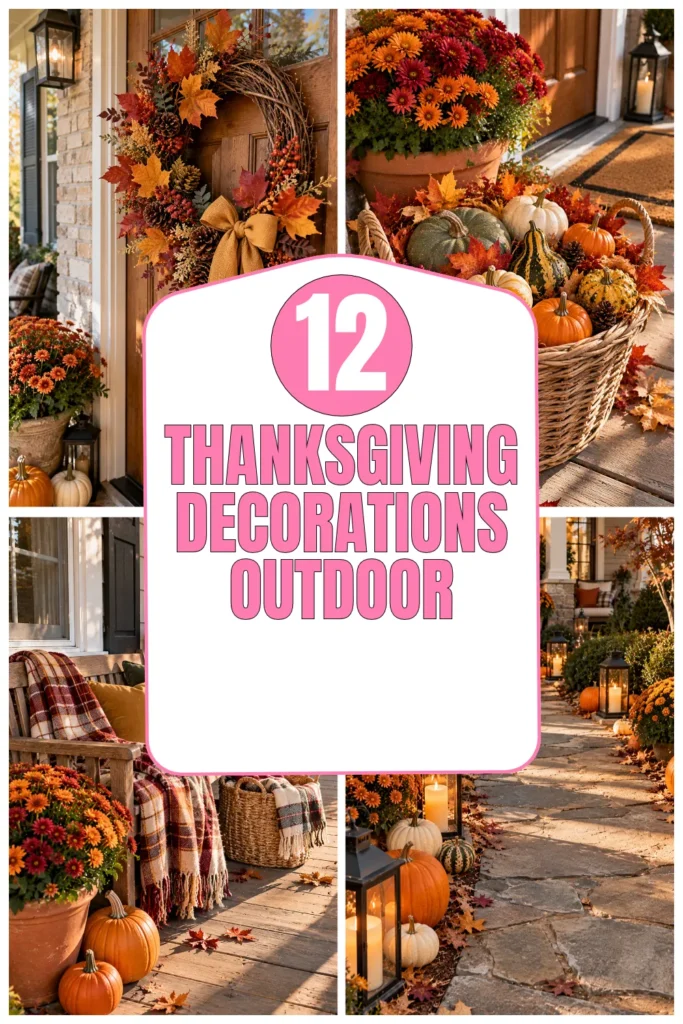 thanksgiving decorations outdoor