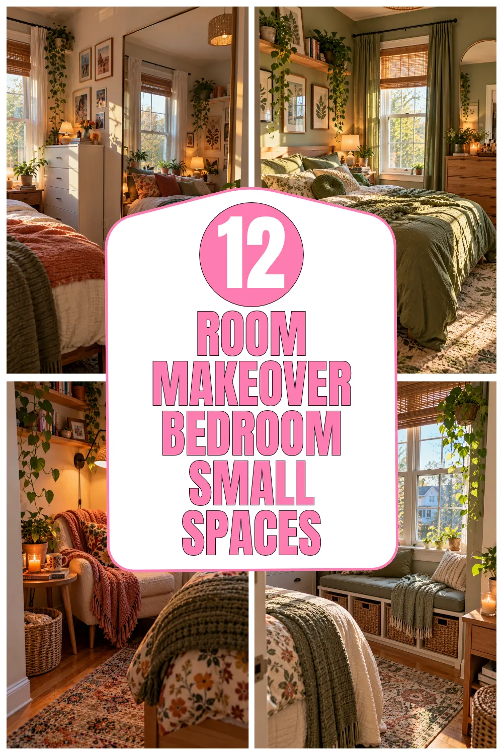 Room Makeover Bedroom Small Spaces