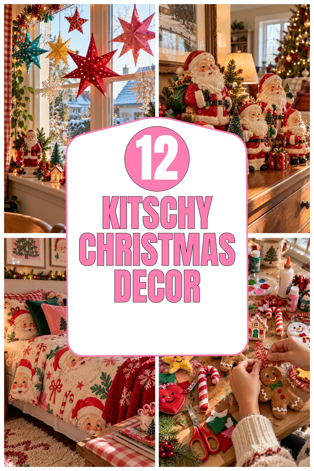 Kitschy Christmas Decor